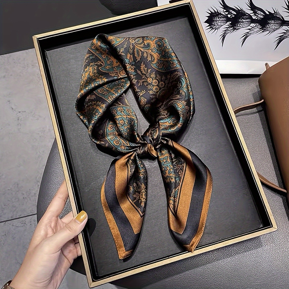 Fashionable Imitation Silk Sca - Headband Summer Knit recension och pris