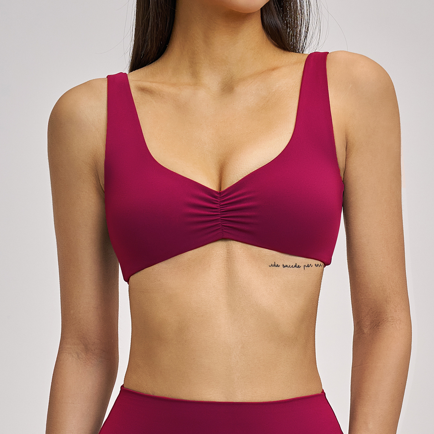 Sports Bra Women Top Push Up F - Bralette Triangle Set recension och pris