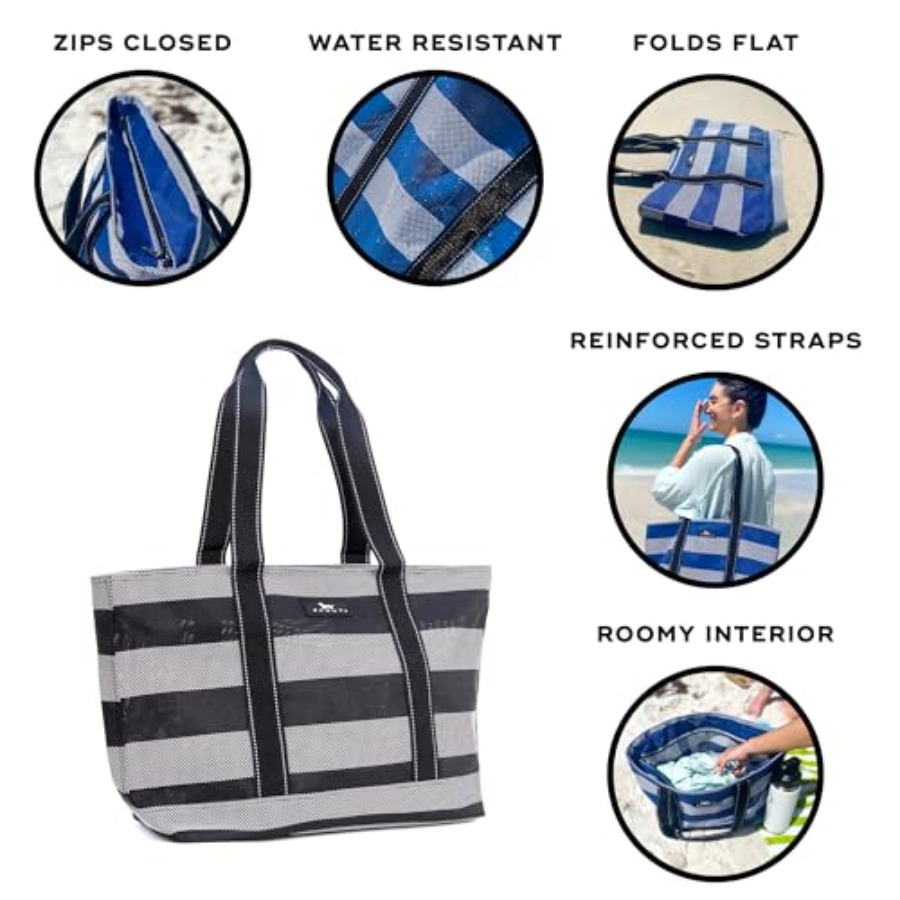 Joyride - Large Sandproof Beac - Tote Bag Beach recension och pris