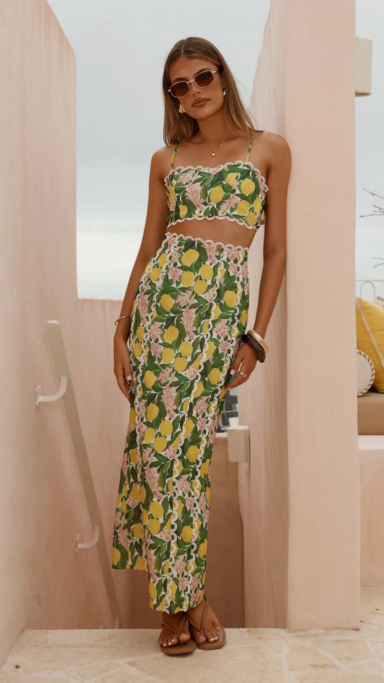 2025 Summer Beach Vacation Wom - Maxi Dress Halter recension och pris