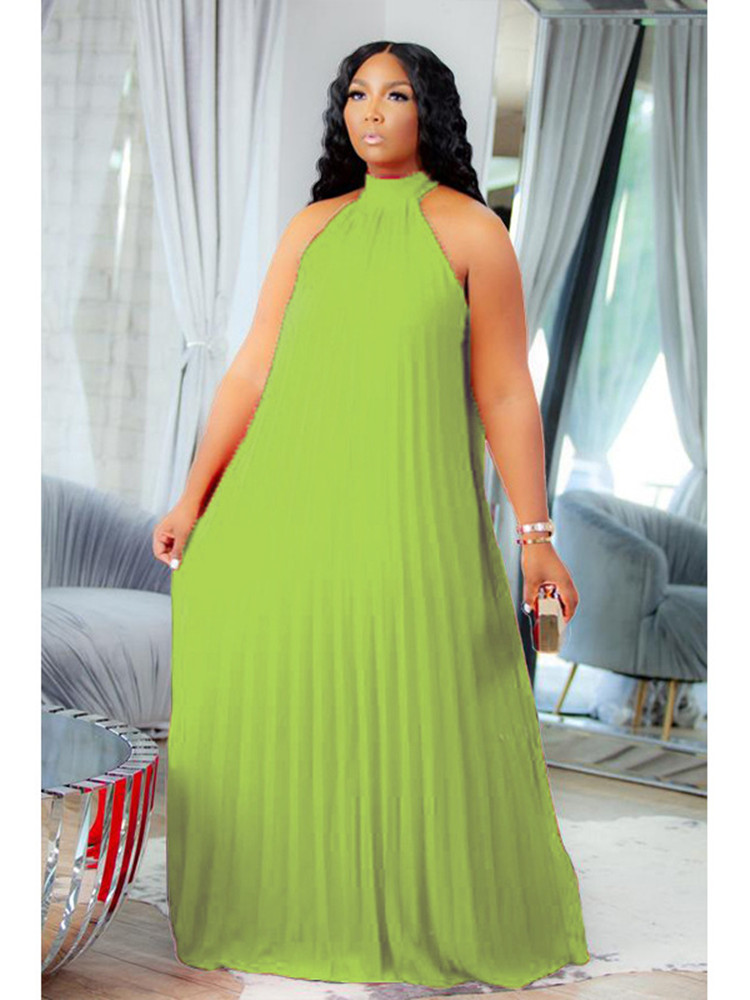 Wmstar Plus Size Women Long Dr - Maxi Dress Halter recension och pris